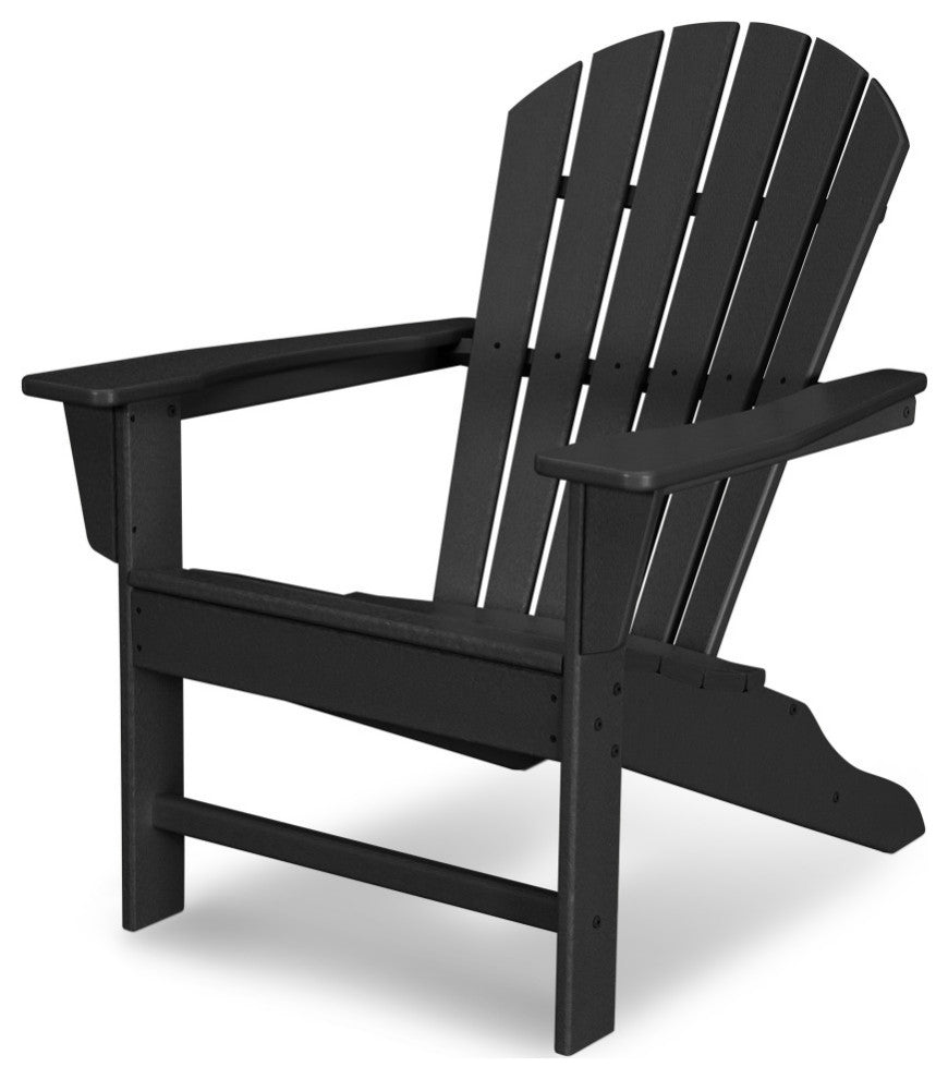 Polywood South Beach Adirondack, Black