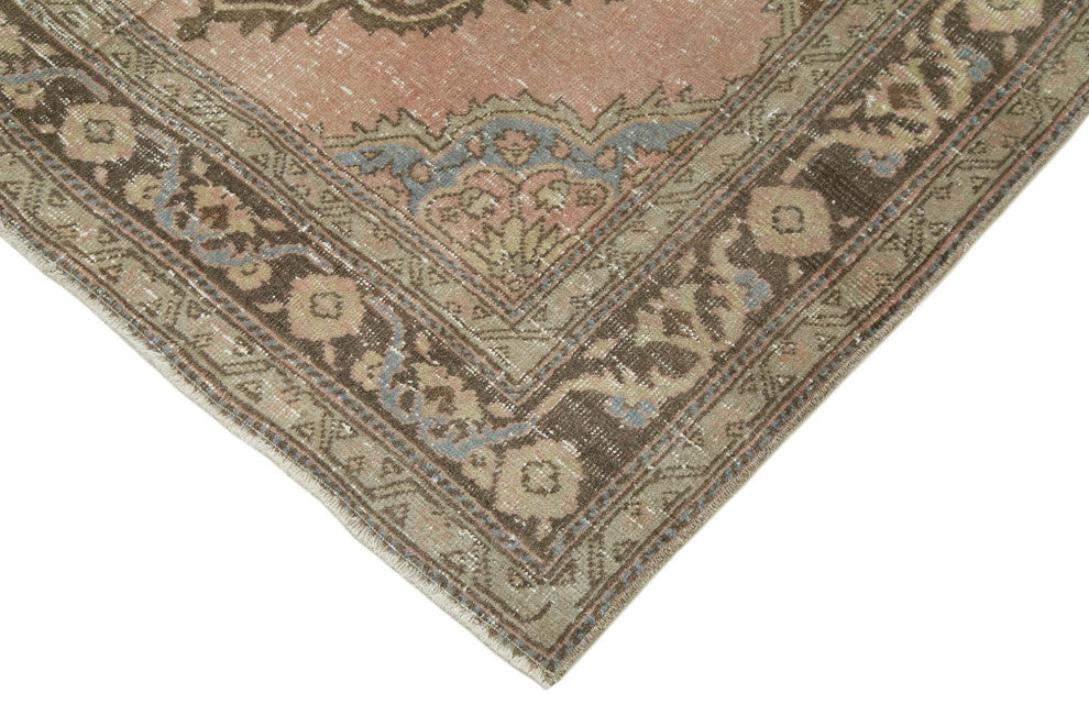 Rug N Carpet - Handmade Anatolian 4' 9" x 12' 3" Antique Runner Rug