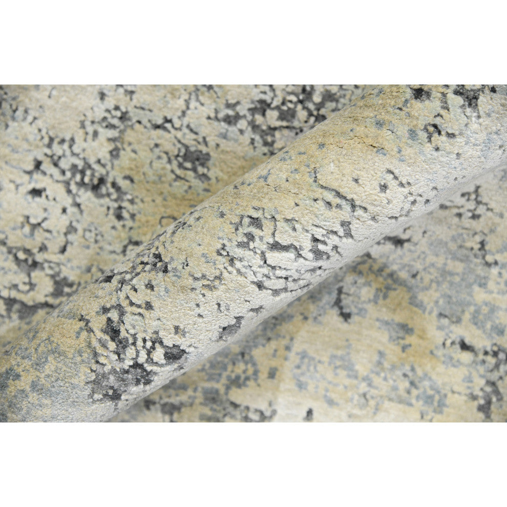 Majestic Dalya Area Rug, Ivory, 8' x 10', Abstract