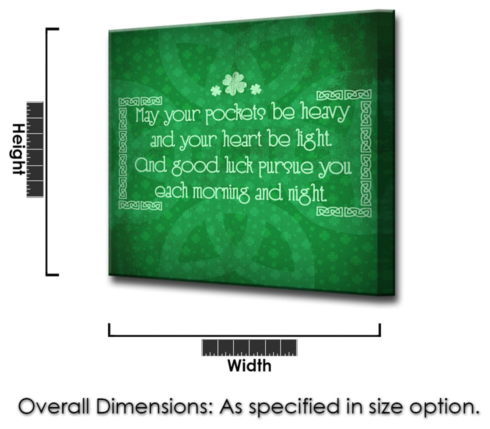 Ready2HangArt 'Good Old Irish Luck ' Canvas Art