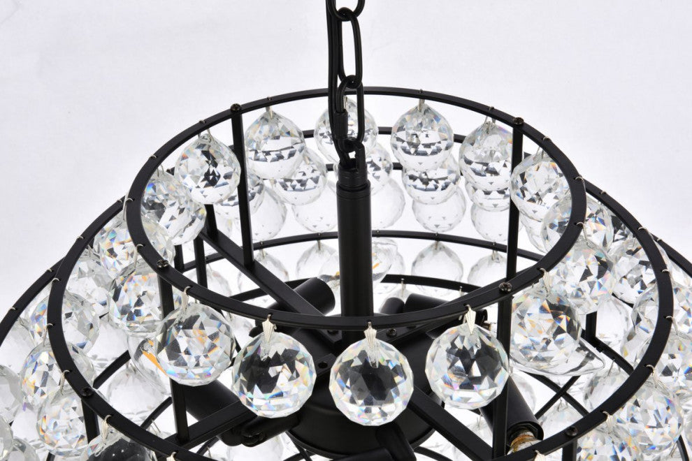 Seren 20" Pendant, Black