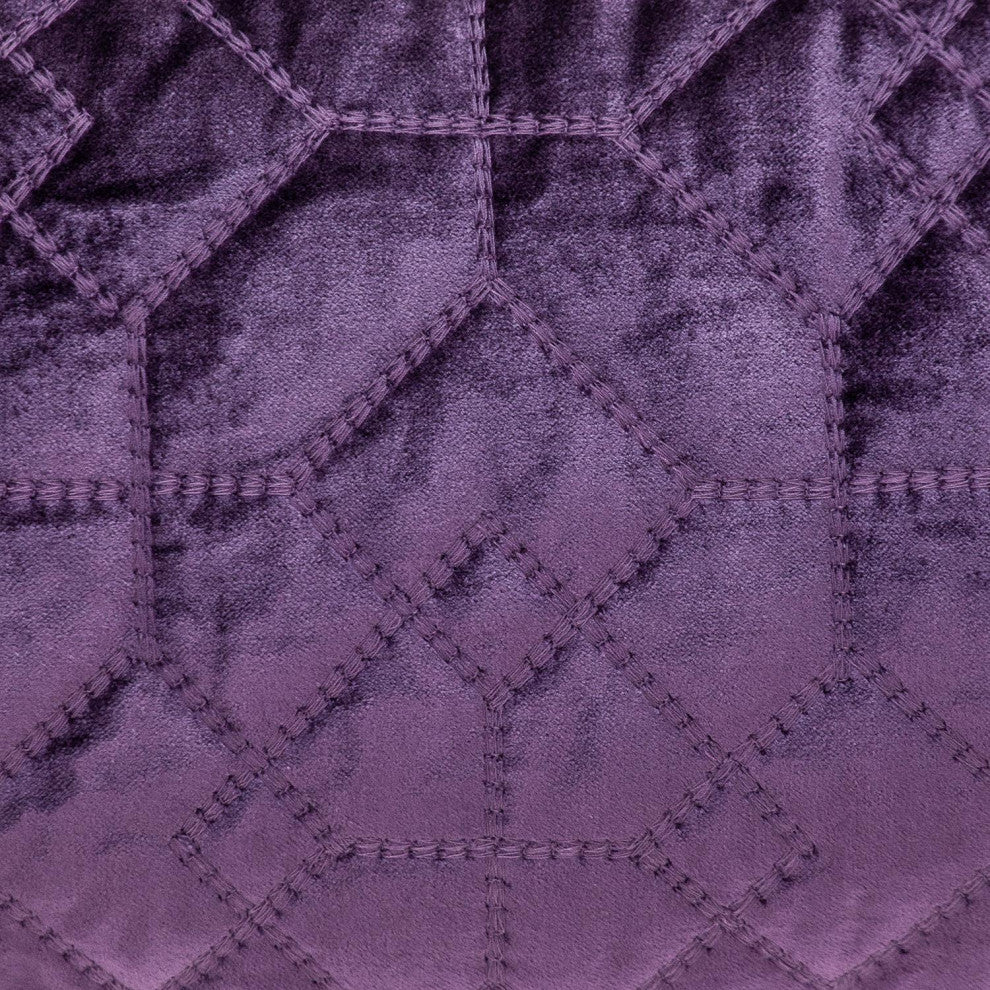 Parkland Collection Sora Purple Throw Pillow, Rectangle