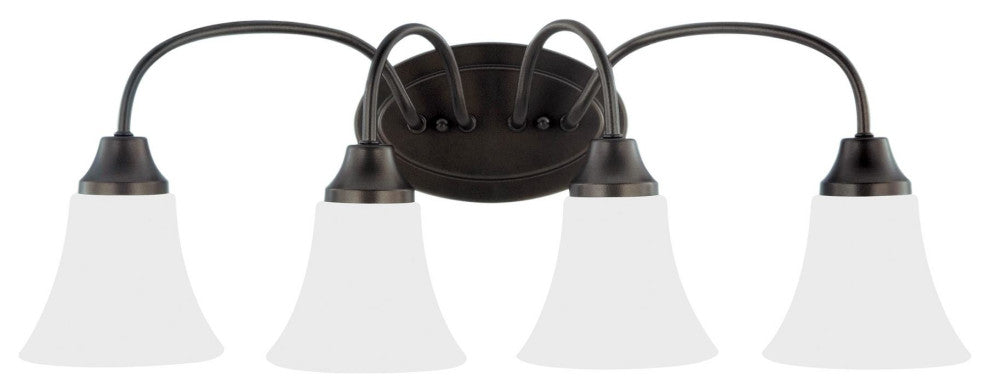 Generation Lighting 44808 Holman 4 Light 25"W Bathroom Vanity - Bronze