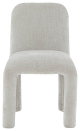 Georgia Light Gray Chenille Dining Chair