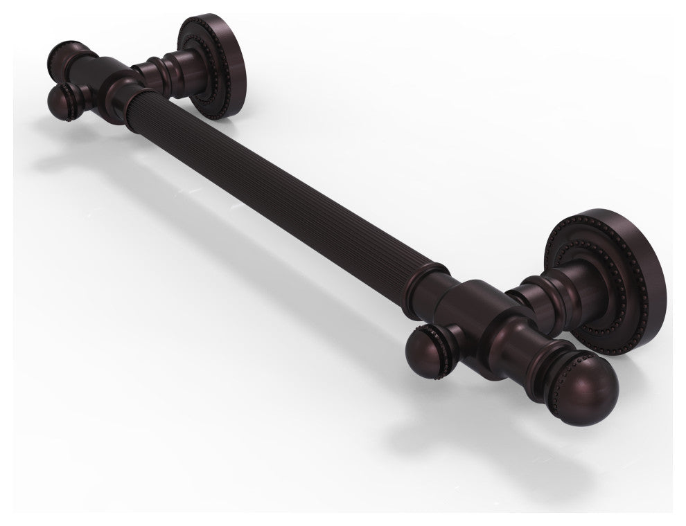 36" Grab Bar Reeded, Antique Bronze