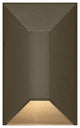 Hinkley Nuvi Small Rectangular Deck Sconce, Bronze