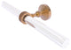 Pacific Grove 2 Arm Guest Towel Holder with Dotted Accents, Brushed Bronze