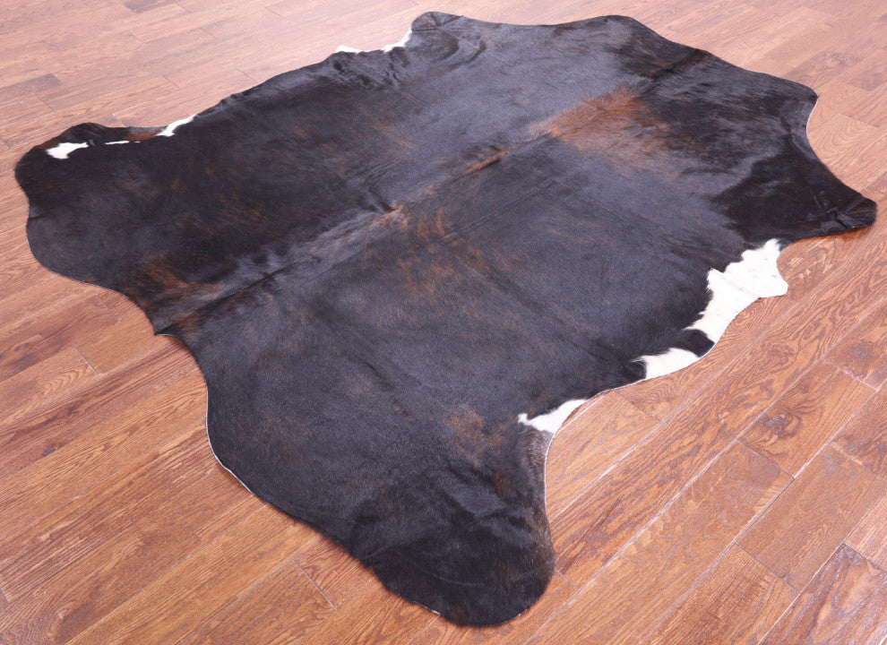 7' 6" X 6' 7" Natural Cowhide Rug C1763
