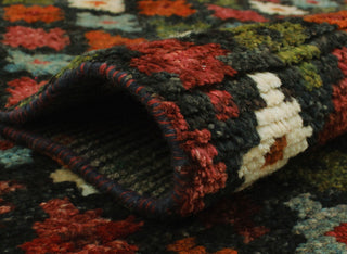 Balochi Ammar Black Rug, 6'8x9'8