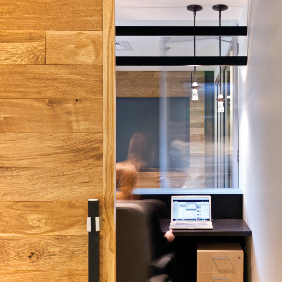 Erlenmeyer Small Mini Pendant, Dark Smoke Finish, Clear Glass