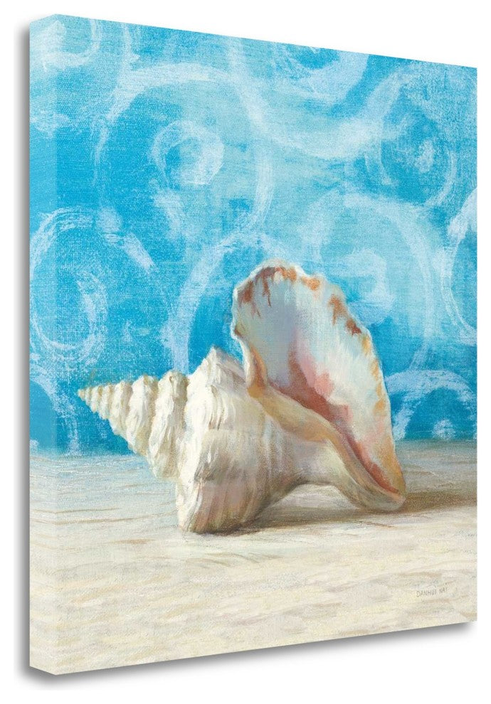 "Gift From The Sea IV" By Danhui Nai, Giclee Print on Gallery Wrap Canvas