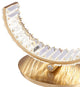 Grace Crystal Touch Dimmable Table Lamp, Gold, Left