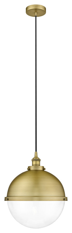 Innovations 616-1PH-BB-HFS-122-BB-LED 1-Light Pendant, Brushed Brass