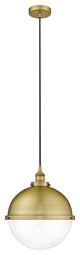 Innovations 616-1PH-BB-HFS-122-BB-LED 1-Light Pendant, Brushed Brass