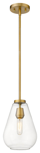Z-Lite 488P8 Ayra 8"W Mini Pendant - Olde Brass