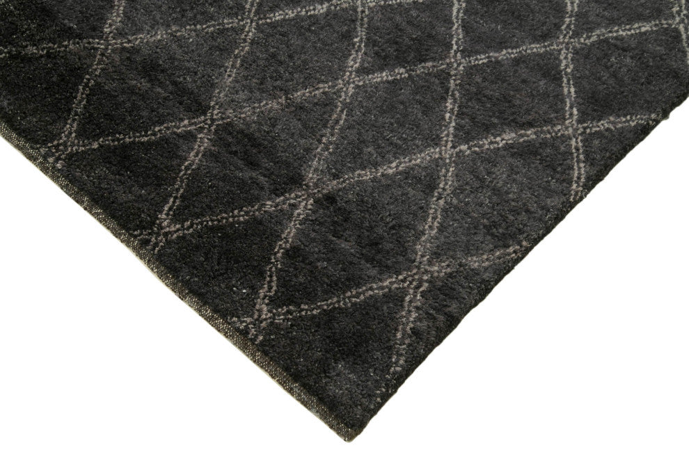 Rug N Carpet - Handmade Decorative 9' 1'' x 12' 4'' Moroccan Area Rug