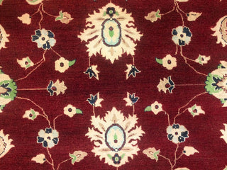 Peshawar Landon Red Hand-Knotted Rug, 10'0x13'10