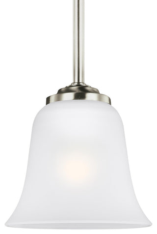 Emmons 1-Light Mini-Pendant, Brushed Nickel