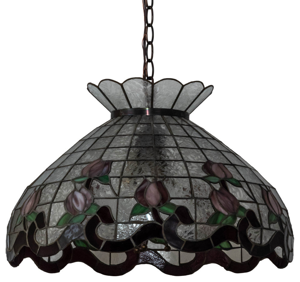 20 Wide Roseborder Pendant