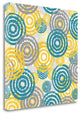 "New Circles 2" By Alicia Soave, Giclee Print on Gallery Wrap Canvas