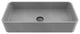 VIGO Palazzo 24"L x 11"W x 5"H Concreto Stone Rectangular Bathroom Vessel Sink