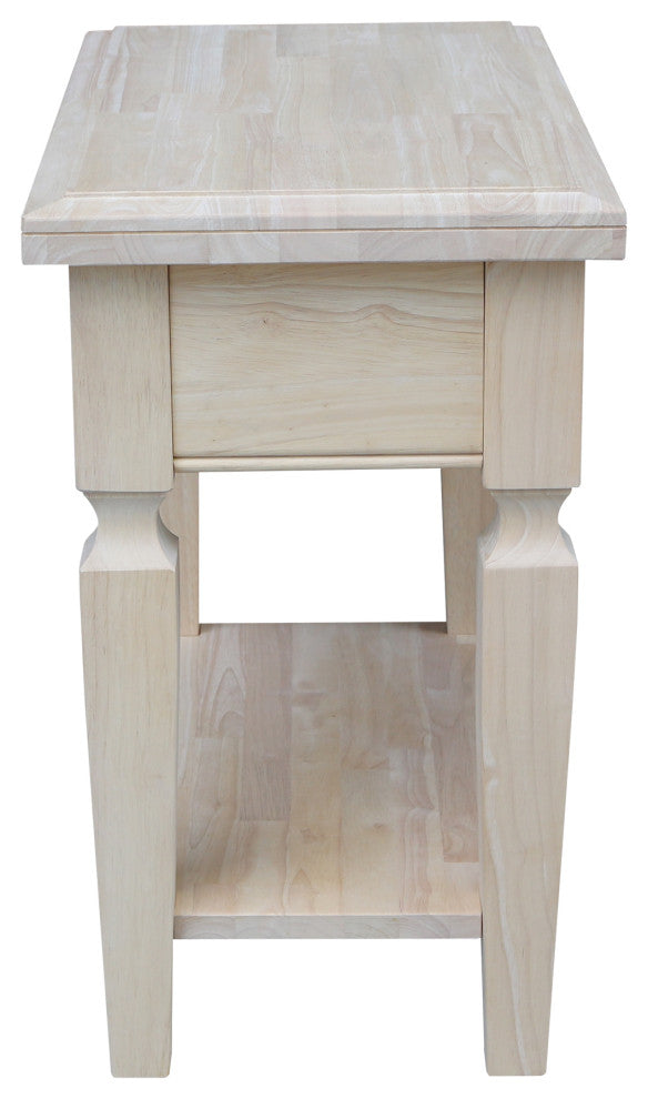 Vista Side Table, Unfinished