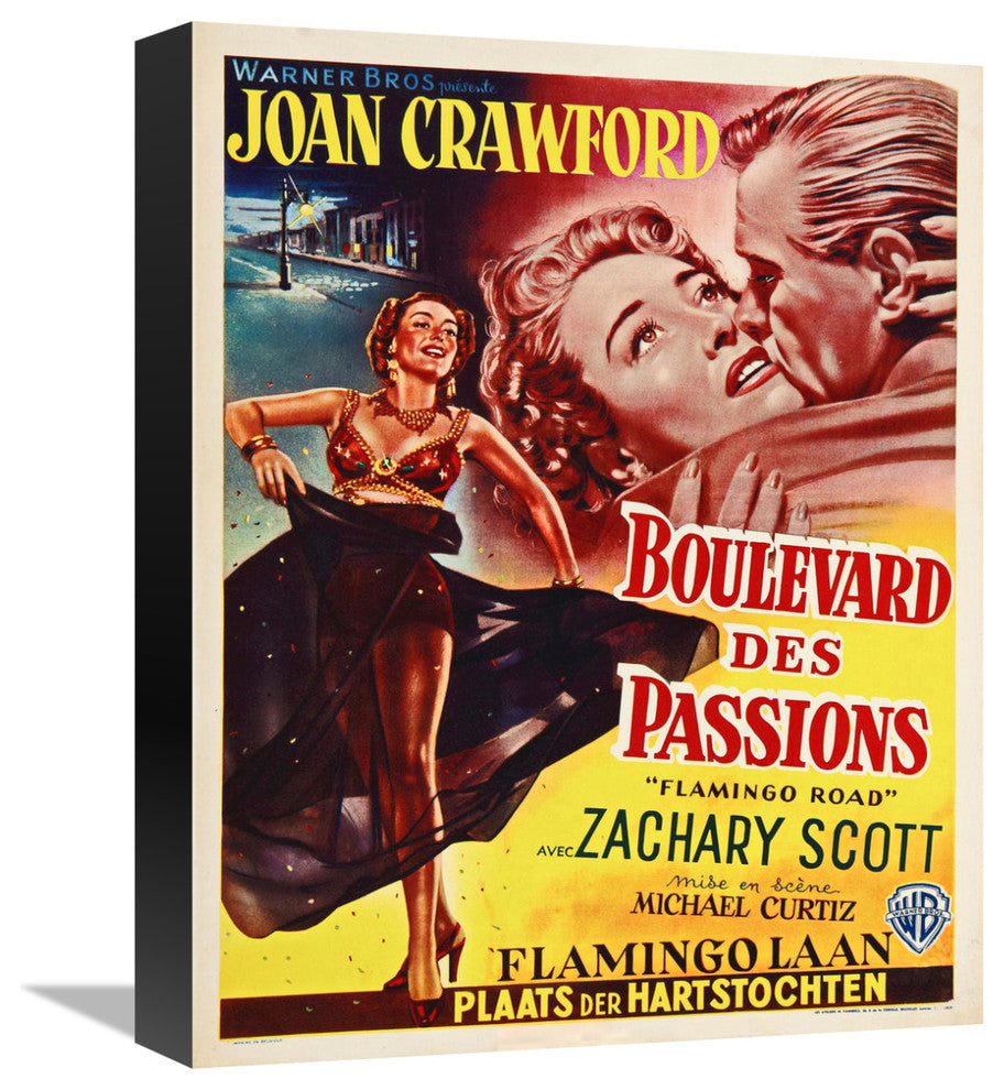 "Belgian - Flamingo Road" Canvas by Hollywood Photo Archive, 13x16"