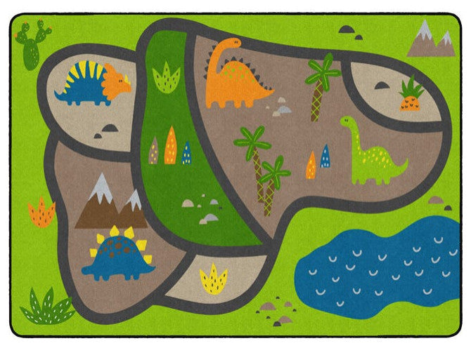 Flagship Carpets FA1844-22FS Dino Map