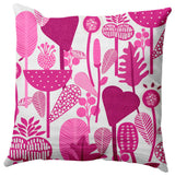 Flower Forest Decorative Throw Pillow, Orchid, 20"x20"