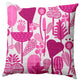 Flower Forest Decorative Throw Pillow, Orchid, 20"x20"