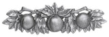 Georgia Peach Pull Antique Brass, Antique Pewter