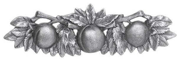 Georgia Peach Pull Antique Brass, Antique Pewter