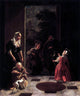 Jacob Ochtervelt Itinerant Musicians Wall Decal