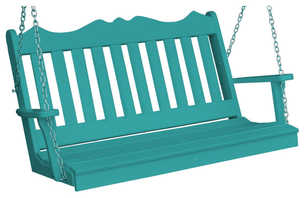 Poly Royal English Swing, Aruba Blue, 4 Foot
