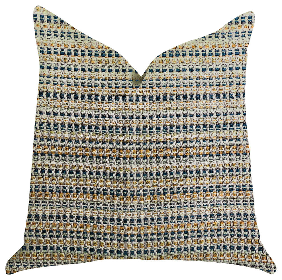 Peyton Braid Luxury Throw Pillow, 16"x16"