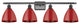 Innovations 516-4W-OB-MBD-75-RD-LED 4 Light Bath Vanity Light, Oil Rubbed Bronze