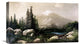 "Mount Shasta, California" Stretched Canvas Giclee by Thomas Hill, 22"x13"