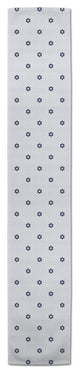 Navy Floral Pattern 16x90 Cotton Twill Runner
