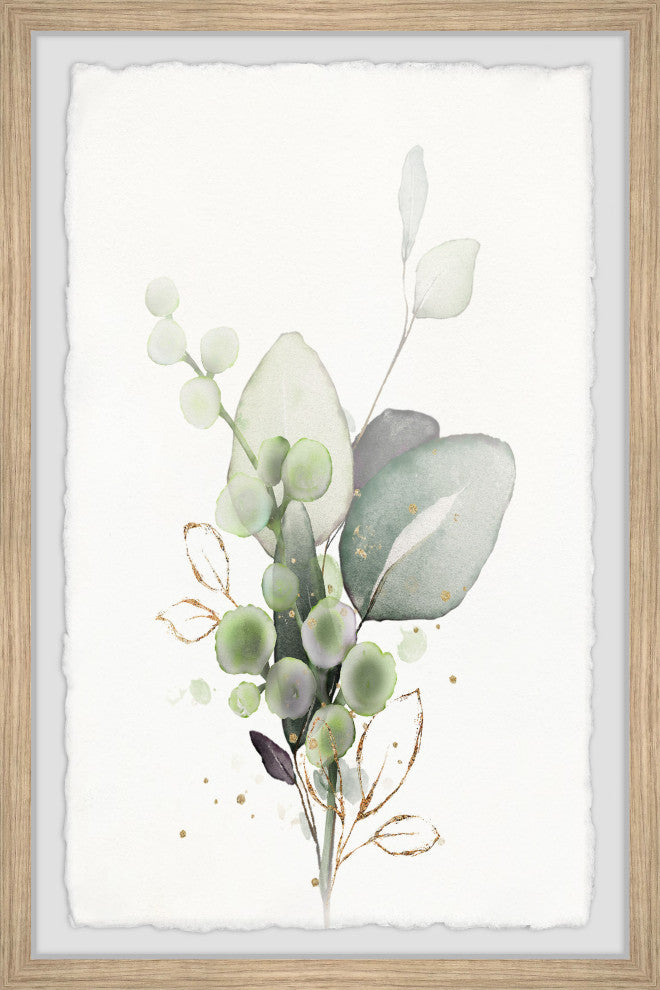 "Where Plants Bloom" Framed Painting Print, 30x45