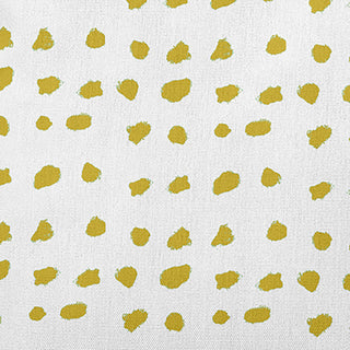 Dot Of Spots Decorative Throw Pillow, Mustard, 16"x16"