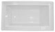 Zen 60"x32" Left Hand Silver Series Air Massage Bath
