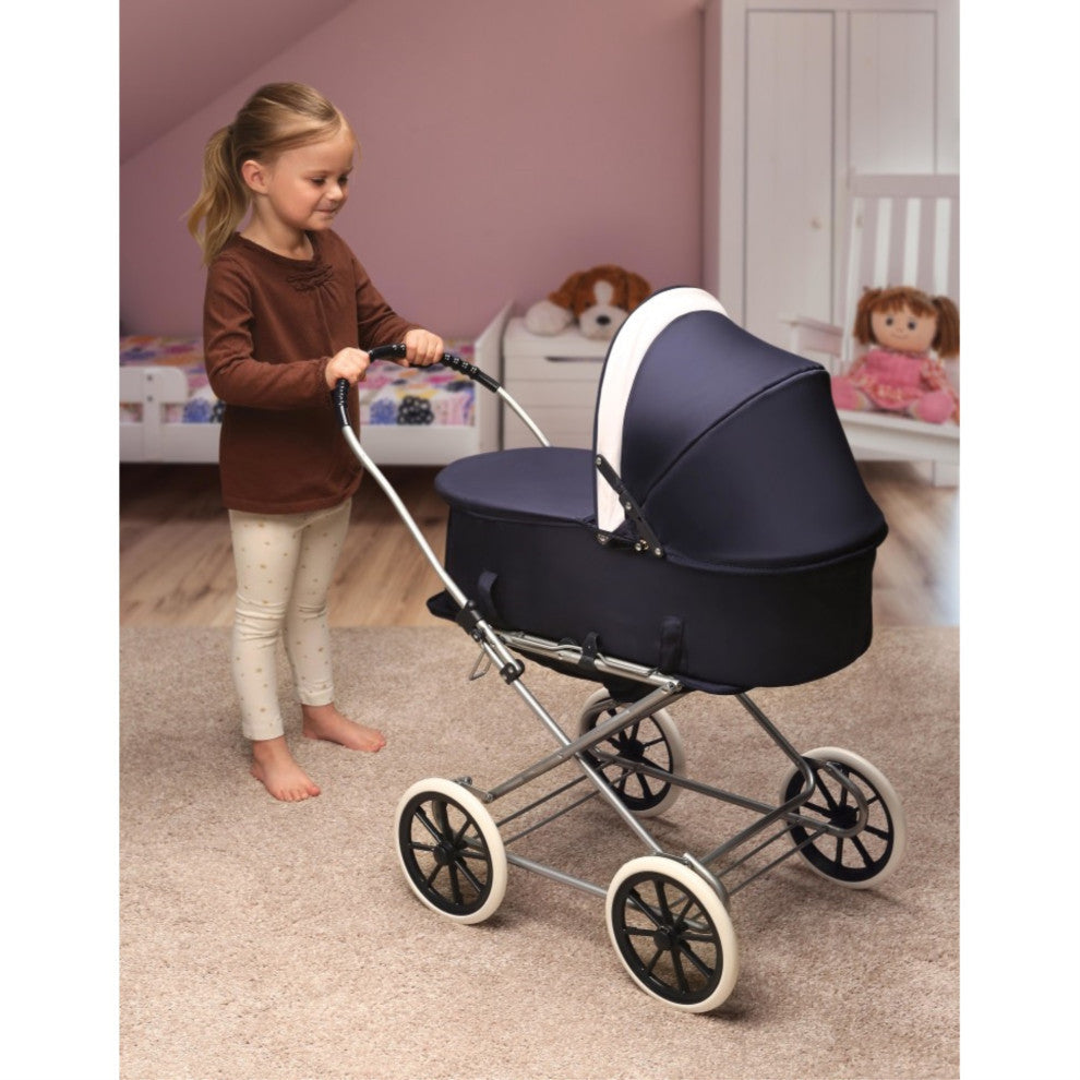 Navy/White 3-In-1 Pram/Carrier/Stroller