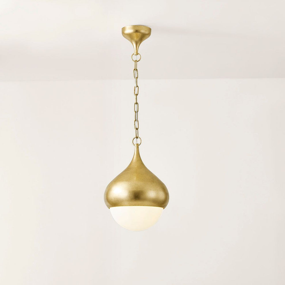 Mitzi Luciel Pendant Vintage Gold Leaf
