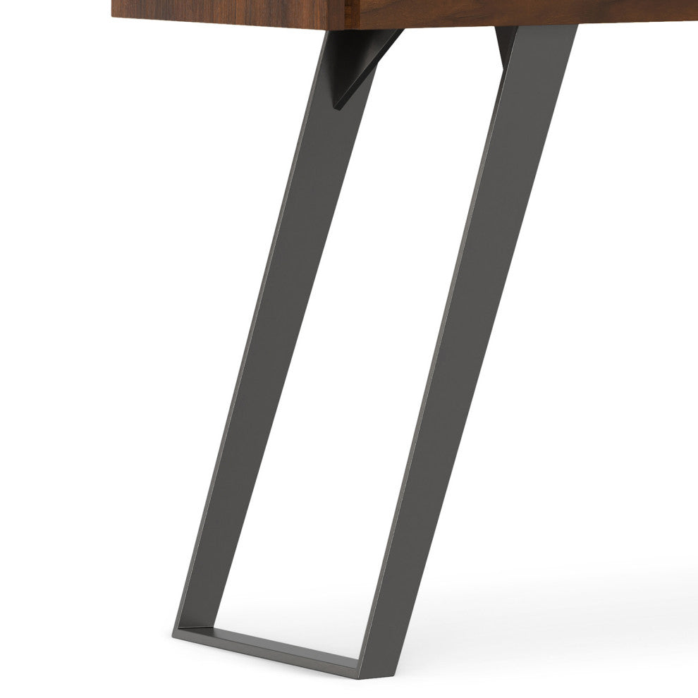 Lowry Console Sofa Table, Walnut Veneer