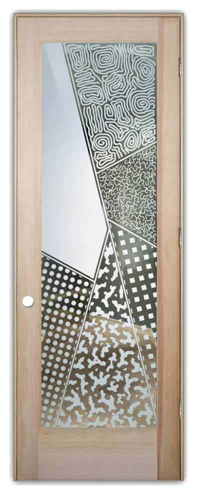 Interior Prehung Door or Interior Slab Door - Matrix Angles - Douglas Fir...