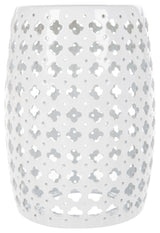 Safavieh Lacey Garden Stool, White