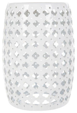 Safavieh Lacey Garden Stool, White