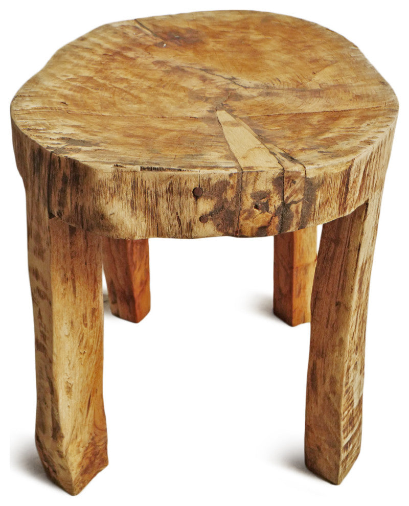 Rustic Naga Four Leg Wood Table 5