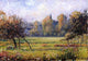 Camille Pissarro Landscape at Bazincourt, 18"x27" Wall Decal
