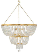 Crystorama Lighting Group 612 Rylee 12 Light 32"W Crystal - Antique Gold